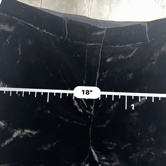 Filles a Papa | M | velvet Black Skinny Pants with Tapered Ankle - Picture 14 of 16